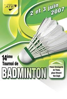 Affiche du tournoi de Thiais 2007