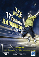 Affiche du tournoi de Thiais 2011