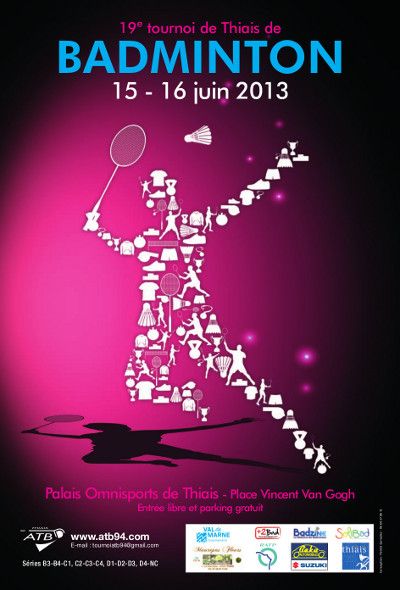 Affiche du tournoi de Thiais 2013