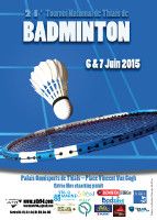 Affiche du tournoi de Thiais 2015