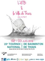 Affiche du tournoi de Thiais 2018