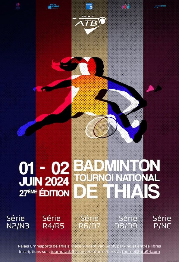 Affiche du tournoi de Thiais 2024