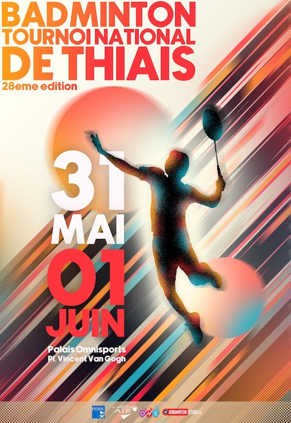 Affiche du tournoi de Thiais 2025